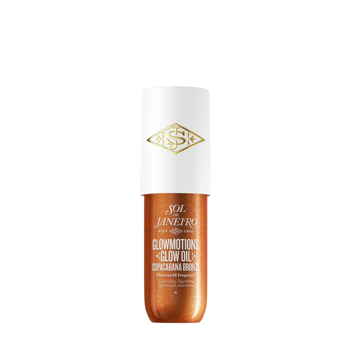 Ulei de corp, Sol de Janeiro, Glowmotions Copacabana Bronze, 75 ml, strălucire caldă