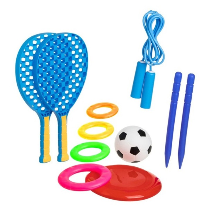 Set Jocuri de Îndemânare, Zanox Survivor, 5 Piese, Multicolor, Cu Rucsac Inclus