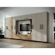 Living Nano, Bej cu Stejar, Combo Plus, L 389.4 x A 35.2 x H 188.4 cm