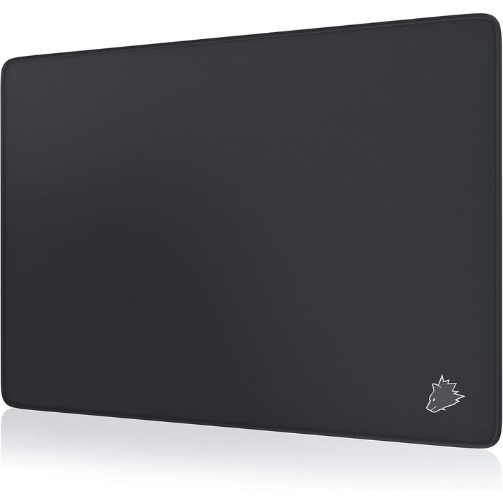 Titanwolf Gaming Mousepad, Suprafata Textila Fina, Baza Cauciucata, 35x25cm