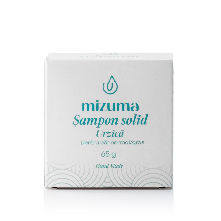 Sampon Solid Mizuma cu Urzica, fortifiere si regenerare, 100g