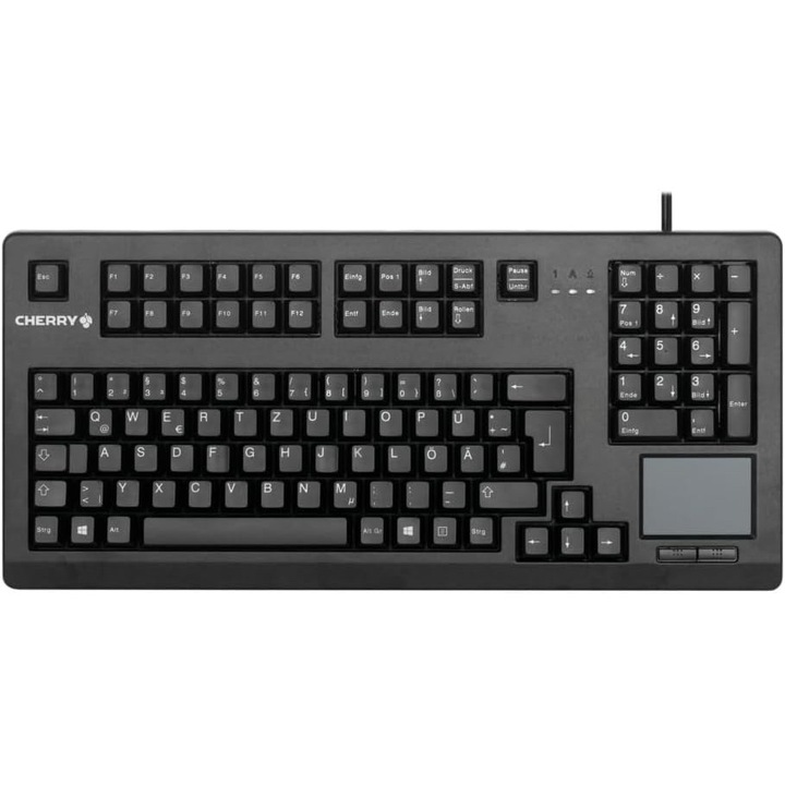 Клавиатура Cherry TOUCHBOARD BLACK, USB, Layout US