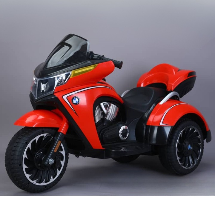 Motocicleta electrica Homeone BMW 6V, roti PVC, rosu