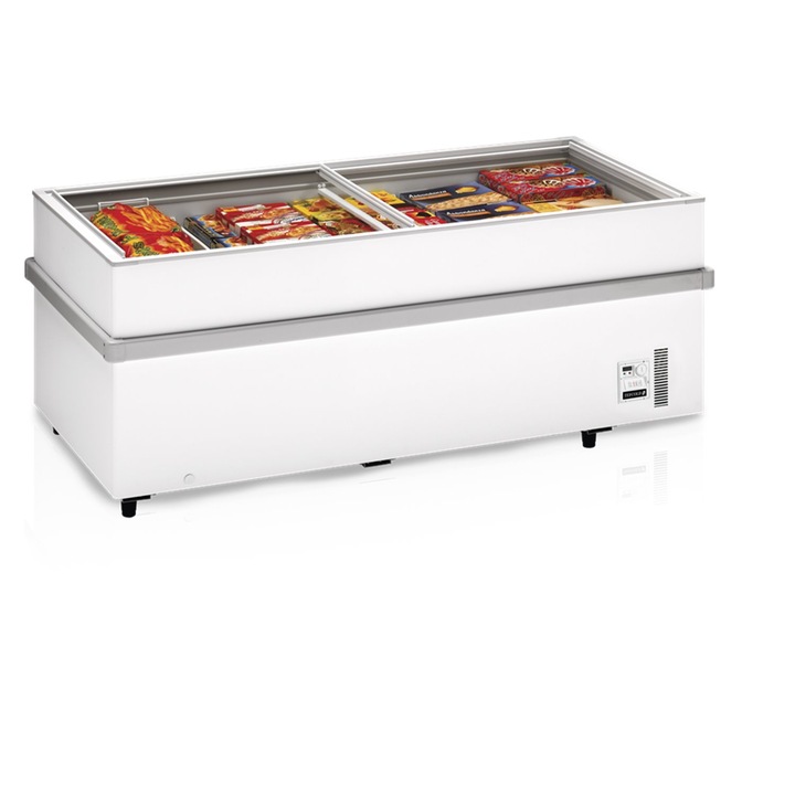 Congelator Tefcold SSF200, 2 usi, 652L, -24/-18C, Alb, 2050x960x780mm