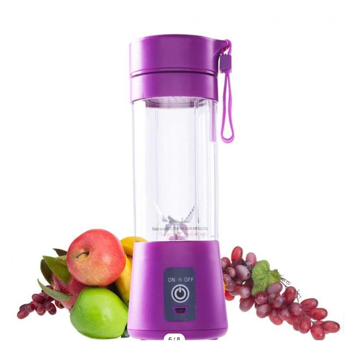 Преносим блендер с батерия, свързан чрез USB Tehnofusiom