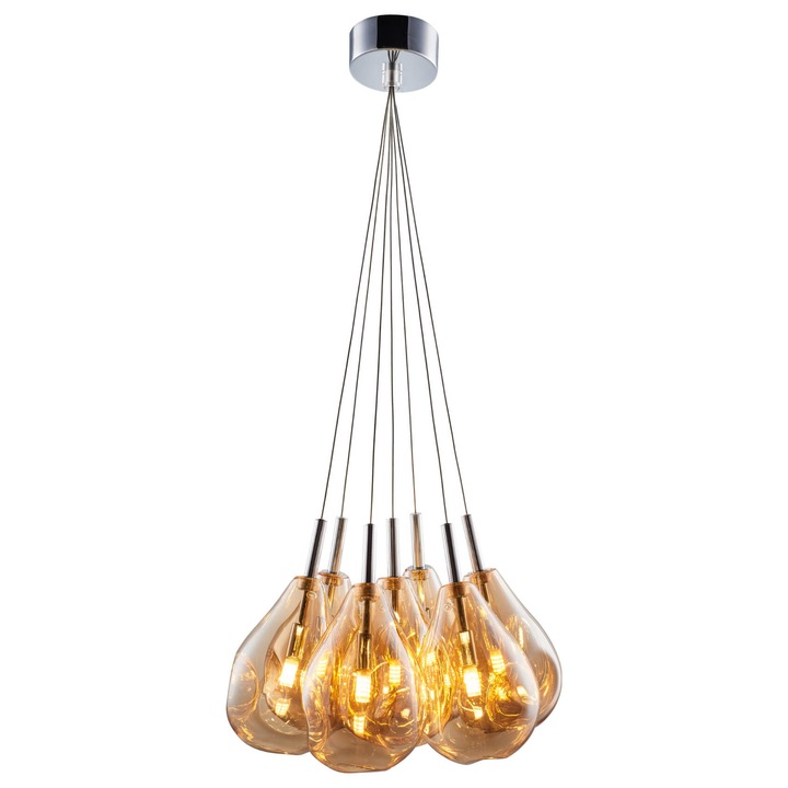 Suspensie moderna 7 becuri G9 HONEY 142023 Klausen