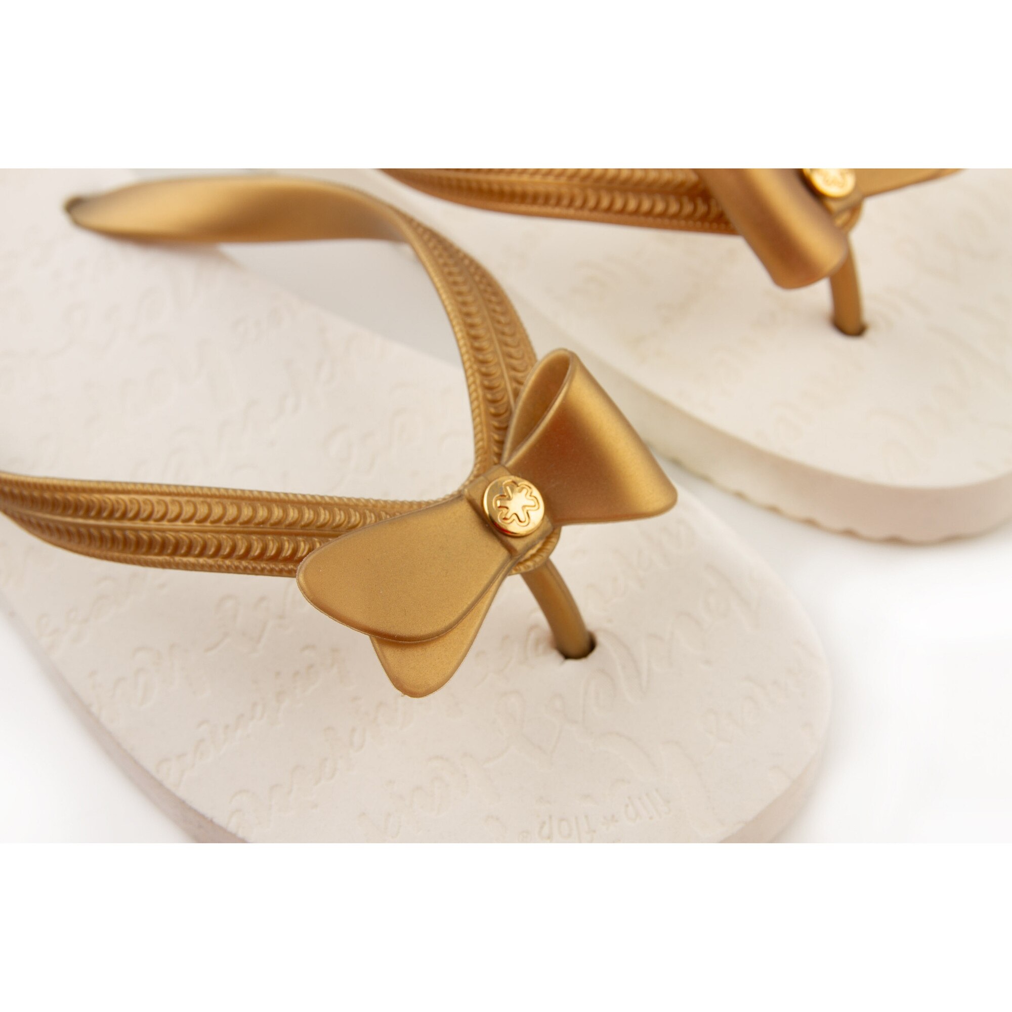 Slapi Reebok Dama Slapi dama Flip Flop, auriu/alb, material sintetic, 39 EU - eMAG.ro