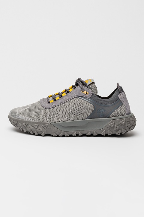 Timberland, Pantofi din material textil GreenStride™ Motion 6 pentru alergare, Gri