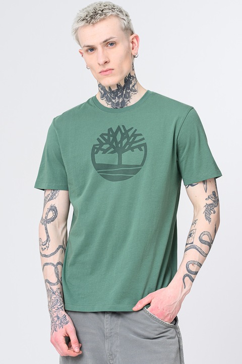 Timberland, Kennebec River Tree pamutpóló, Fehér/Páfrányzöld