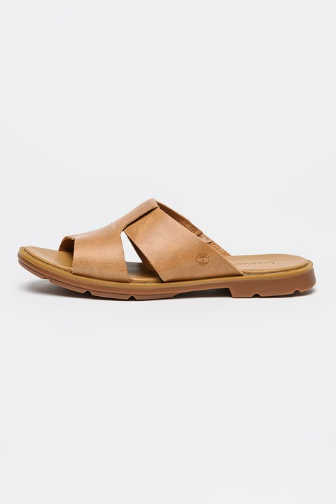 Timberland, Calista Bay bőrpapucs, Világosbarna, 38