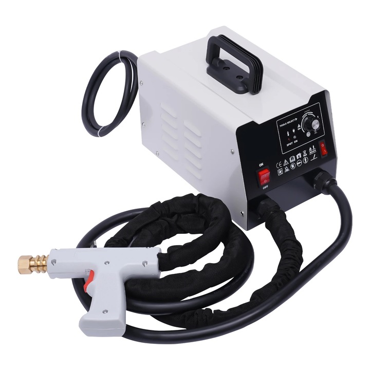 Aparat de sudura, 3500A, 3kW, 220V, design compact, material fier si aluminiu