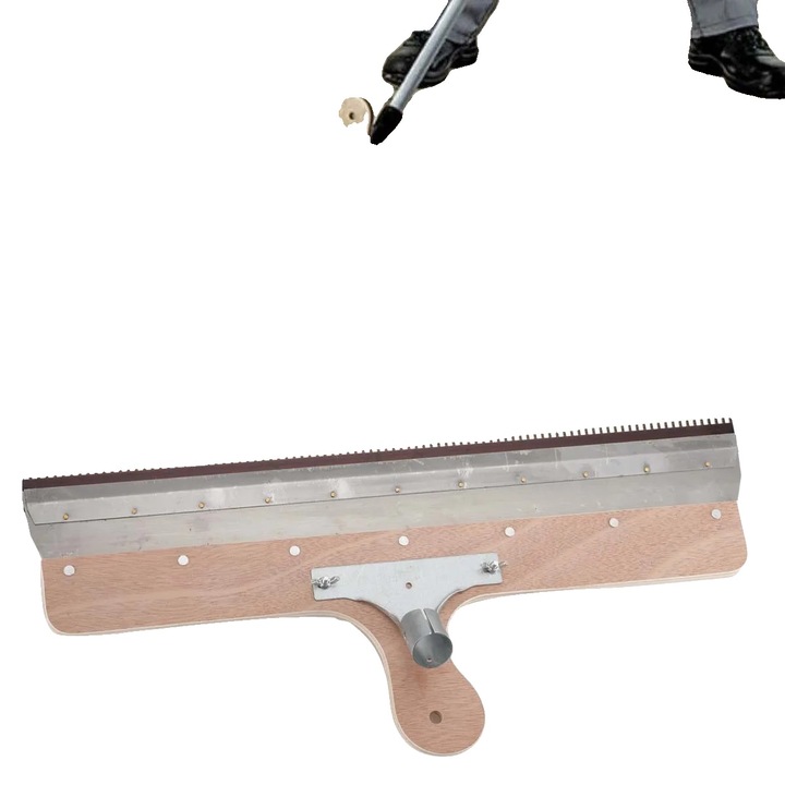 Razuitor de ciment, Material metalic, Design cu suprafata mare, Compatibil cu epoxid si mortar, Operare manuala, Finisare neteda a suprafetei