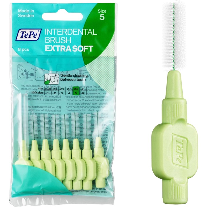 Periute Interdentare TePe X-Soft - Curatare Blanda Speciala