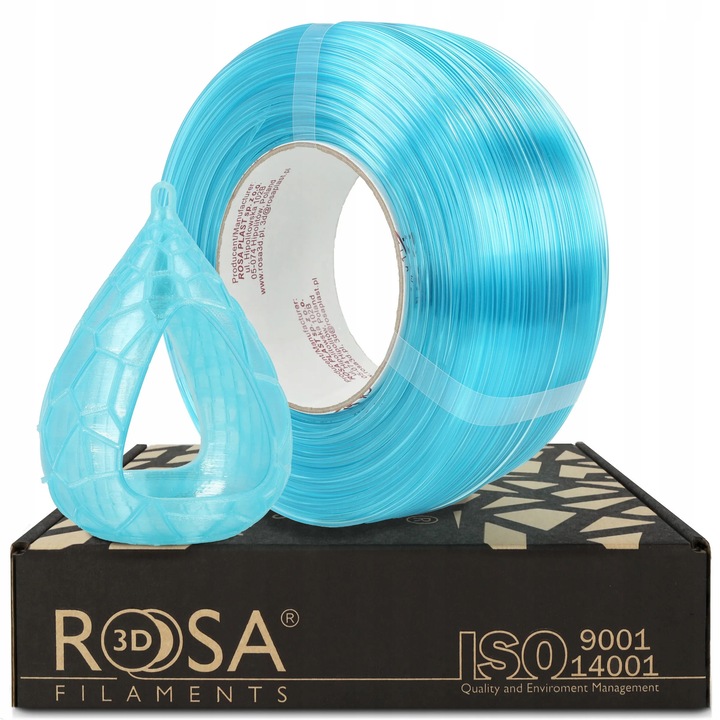 Filament 3D, ROSA3D, Albastru, 1,75 mm, 1 kg