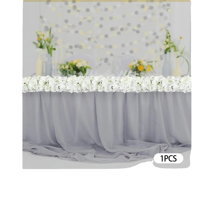 Flori artificiale, material durabil, aplicare versatila, alb