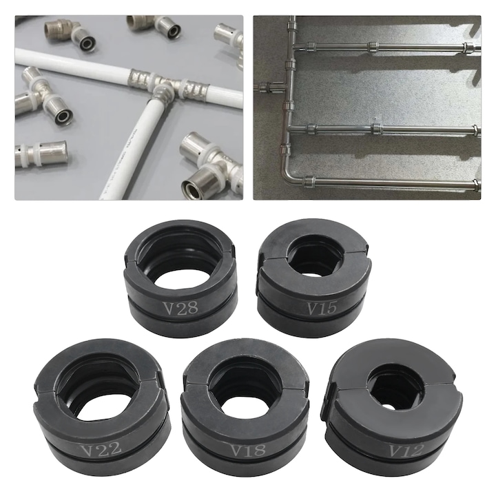 Cleste de crimping, dimensiuni variate, constructie durabila, negru