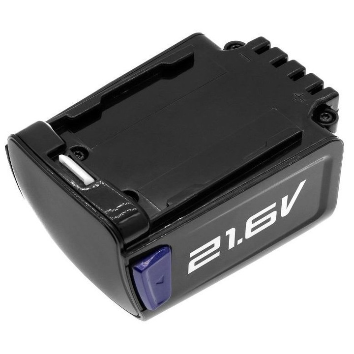 Acumulator Li-Ion e-SWC Supreme® pentru aspirator Midea / Eureka / Media, 21.6 V, 2 Ah, echivalent cu BP21620D / 17475000A04743_16075000A58298