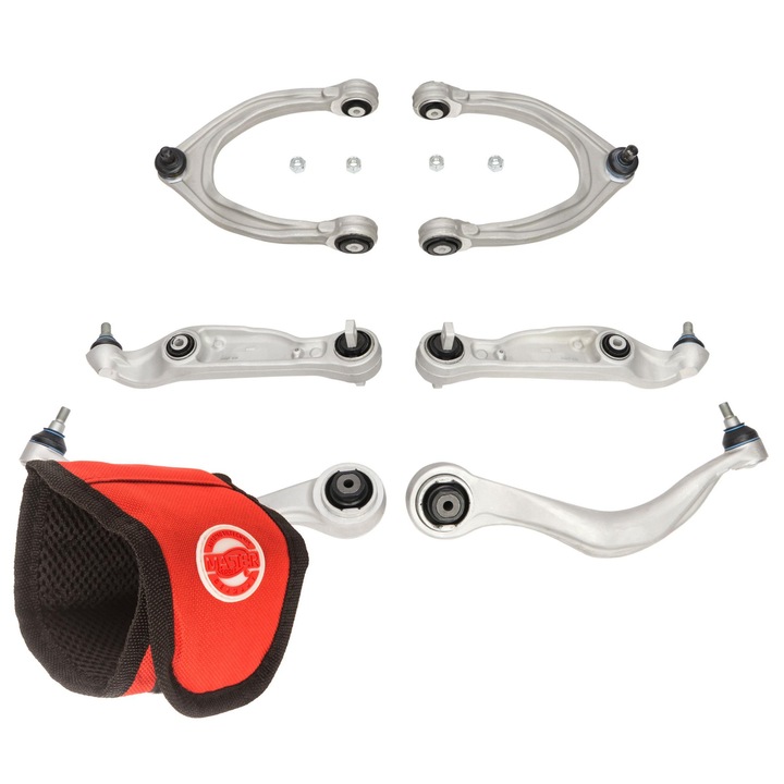 Master-Sport első felfüggesztés készlet, 6 lengőkar, kompatibilis Alfa Romeo Giulia, 2015-2022