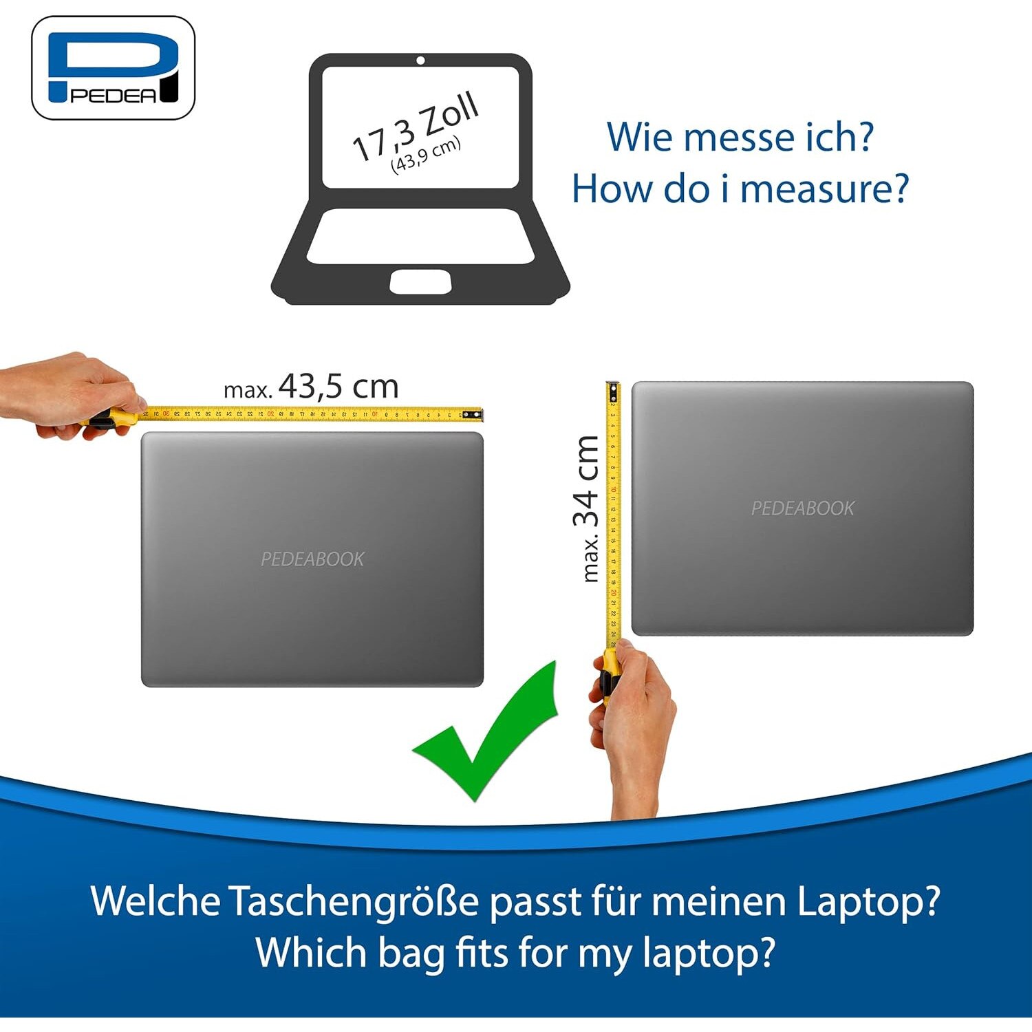 Husa Laptop 17.3 Inch Pedea – Protectie Neopren Subtire, Rezistenta la Apa