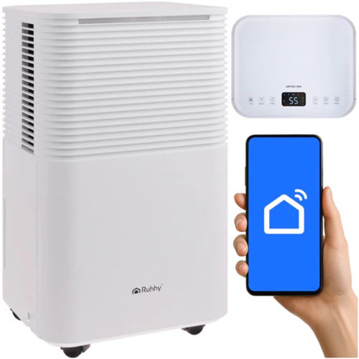 Párátlanító, WiFi, időzítő, páratartalom-szabályzó