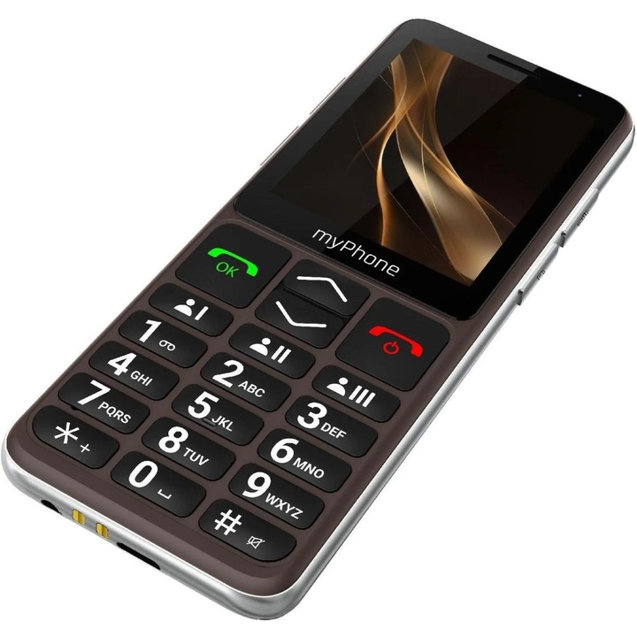 MyPhone Bueno LTE Praline 128MB barna, 2 "8", 4G, Bluetooth