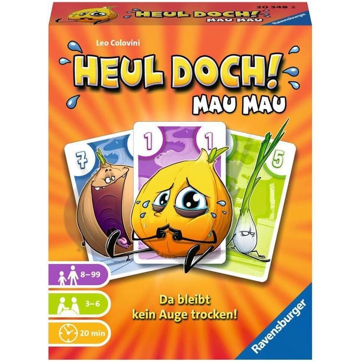 Joc de cărți Ravensburger Hay Mouse, 3-6 jucători, format practic, 15 minute