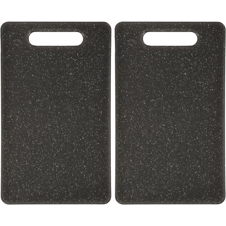 Set 2 Mini Tocatoare Plastic 25x15 cm, Anti-Alunecare, Usor de Curatat