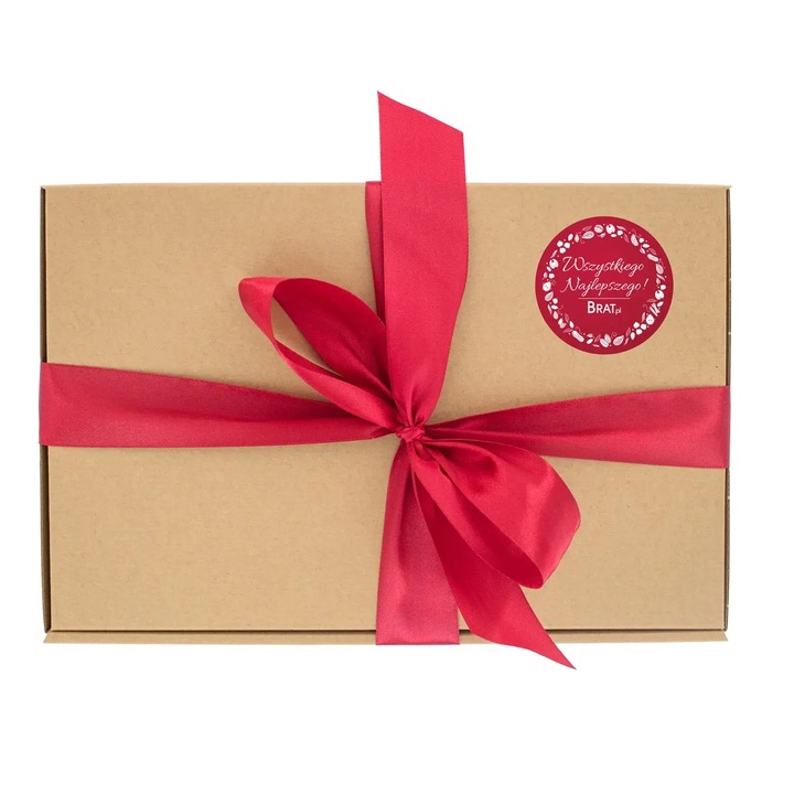 Set cadou ceaiuri Brat.pl, 5 sortimente, cu infuzor, multicolor