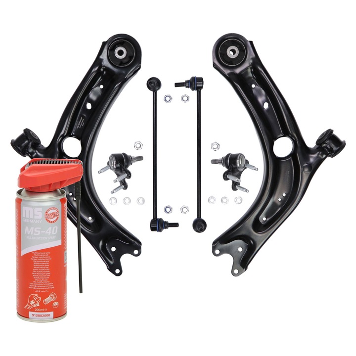 Felfüggesztés készlet Master-Sport, 63279S-PCS-MS, 129998-PCS-MS, 129999-PCS-MS, 126774-PCS-MS, 2912002000, többszínű