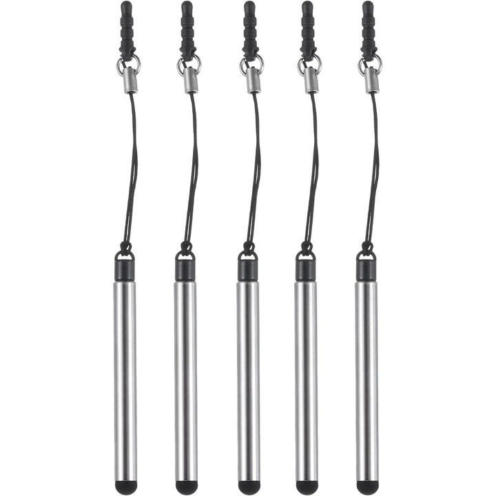 Ecran tactil universal retractabil QUARKZMAN 5x Stylus metalic