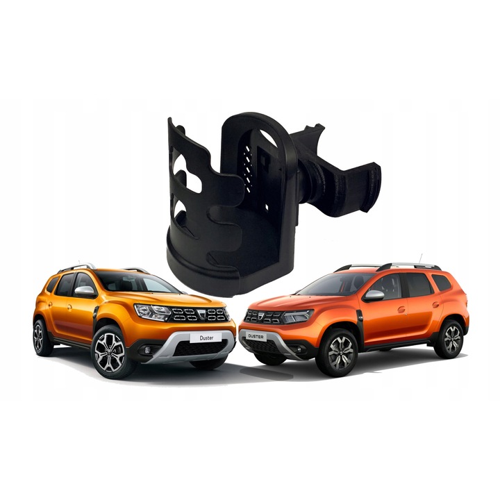 Suport Pahar Auto, CraVeDrive, Negru, Montaj Simplu