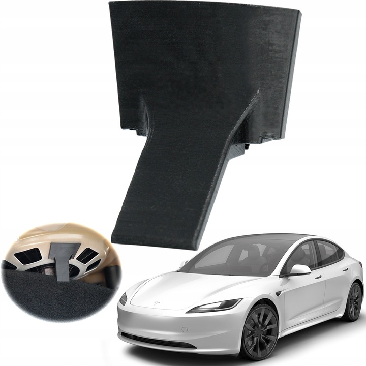 Suport blocare podea portbagaj, CraVeDrive, negru, material flexibil si rezistent