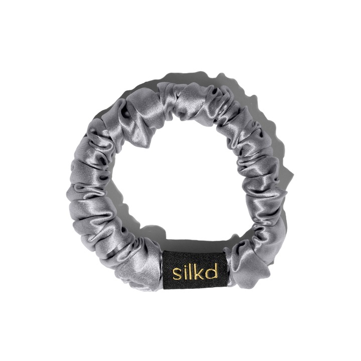Elastic de par, Silkd, Matase Mulberry 19 momme, S, Gri