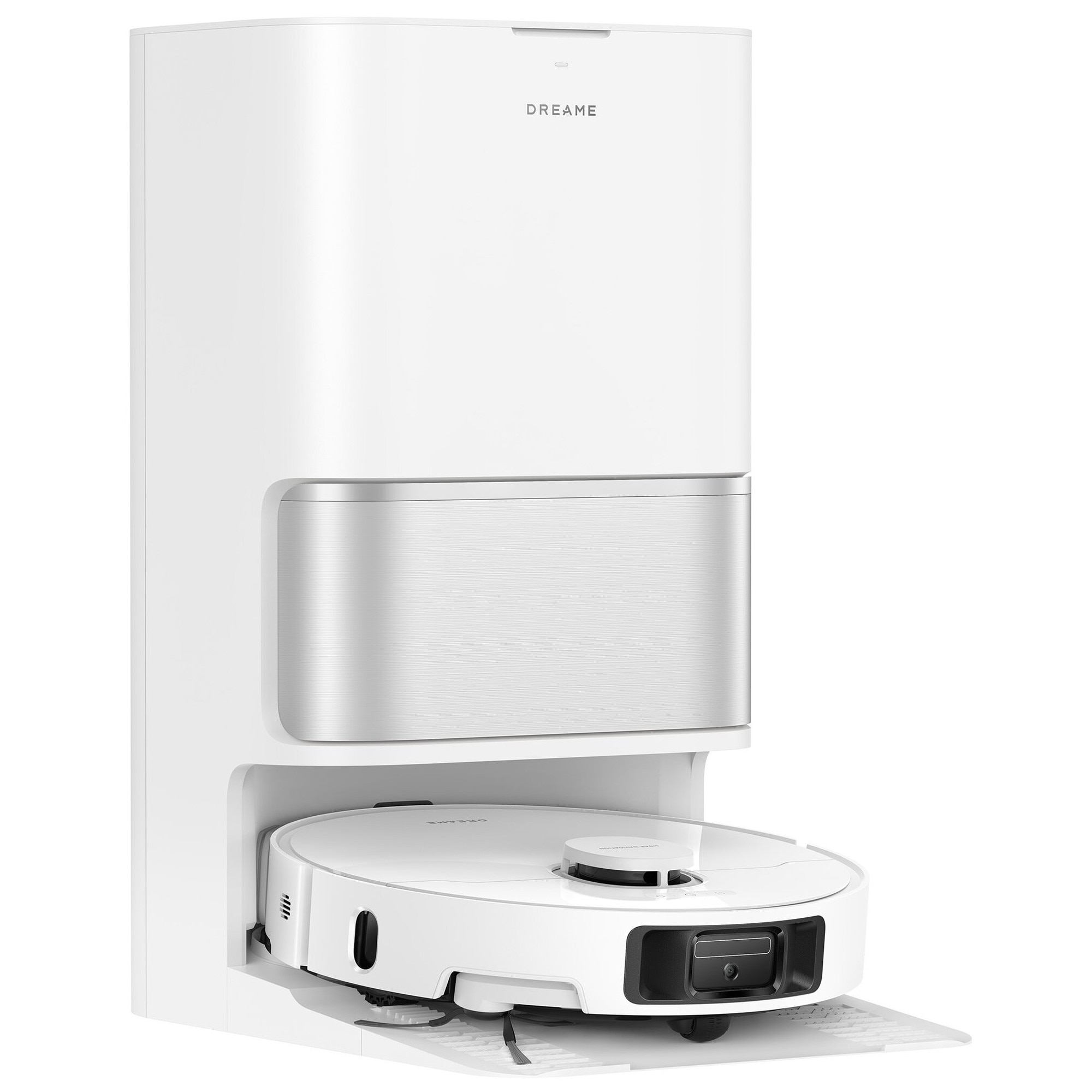 Aspirator robot Dreame L10s Ultra Gen 3, alb, 2 funcții, dimensiuni compacte, 3.2 l