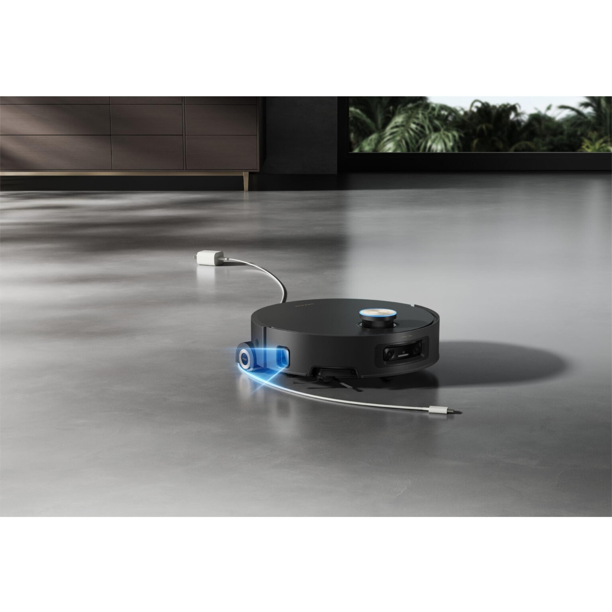 Aspirator robot, Dreame, Aqua 10 Ultra Roller, funcție de mop, negru