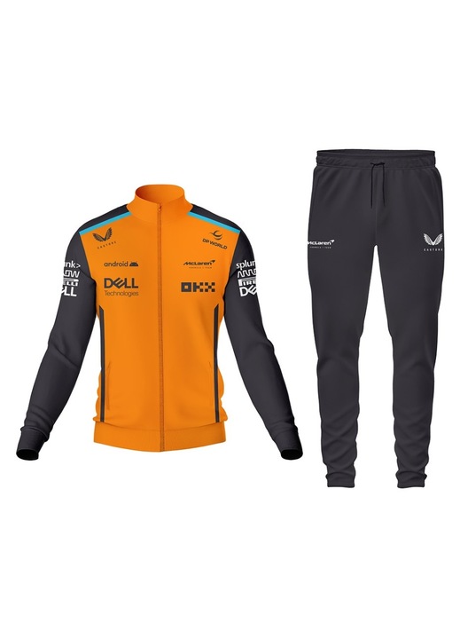 Trening barbati Mclaren F1 5, bluza cu fermoar, multicolor
