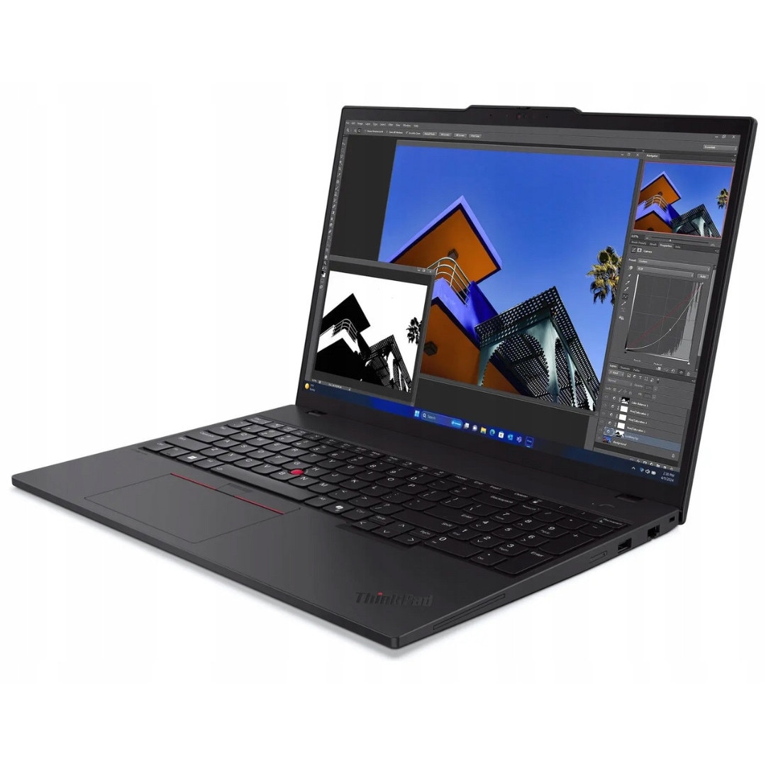 Laptop Lenovo ThinkPad T16 G3, Intel Core Ultra 5 125U, 32GB 512GB SSD, Intel Graphics, 16" WUXGA 1920*1200 IPS, 16" WUXGA 1920*1200 IPS