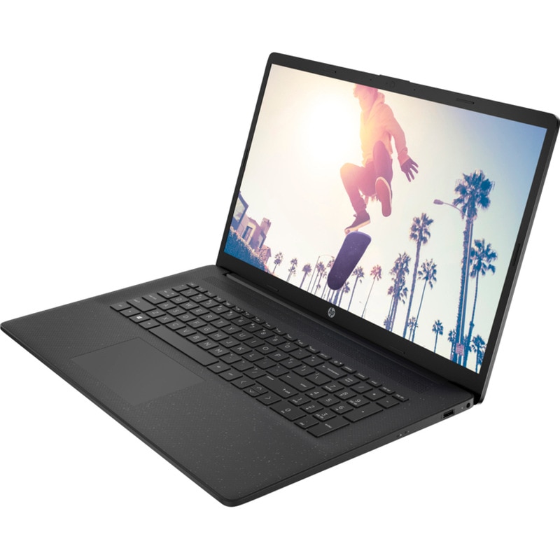 Laptop HP 17 cu procesor Intel® Core™ i5-1334U pana la 4.6GHz, 17.3'', Full HD, IPS, 8GB DDR4, 2 TB SSD, Intel® Iris® Xe, WINDOWS 11 PRO, Black
