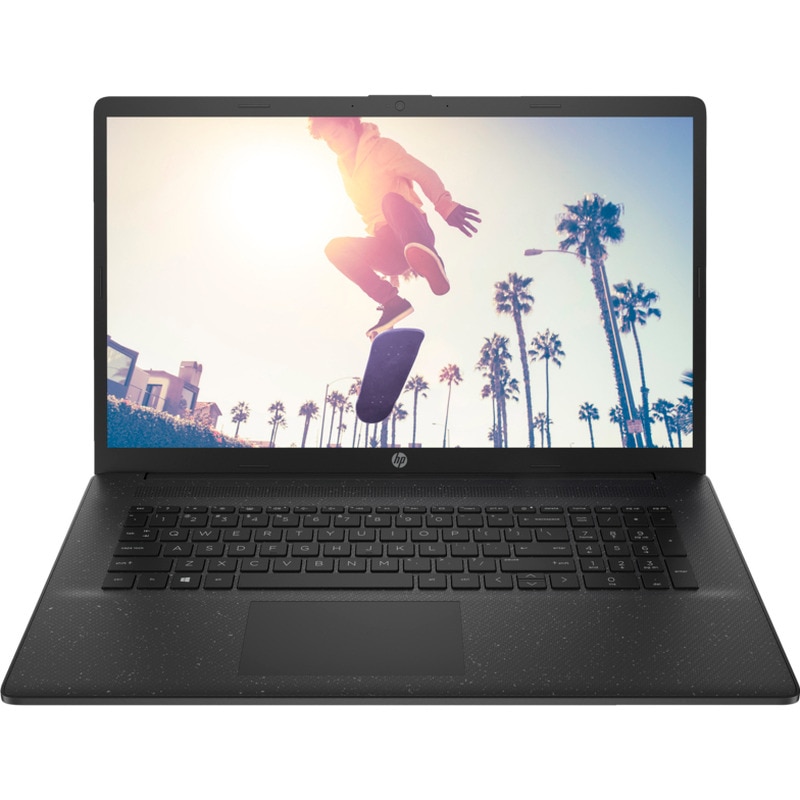 Laptop HP 17 cu procesor Intel® Core™ i5-1334U pana la 4.6GHz, 17.3'', Full HD, IPS, 8GB DDR4, 2 TB SSD, Intel® Iris® Xe, WINDOWS 11 PRO, Black