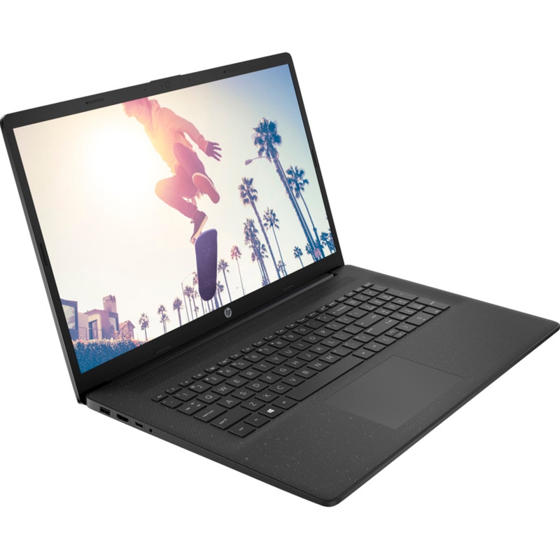 Laptop HP 17 cu procesor Intel® Core™ i5-1334U pana la 4.6GHz, 17.3'', Full HD, IPS, 8GB DDR4, 2 TB SSD, Intel® Iris® Xe, WINDOWS 11 PRO, Black