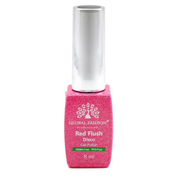 Oja semipermanenta Red Flush Disco 8 ml, 02