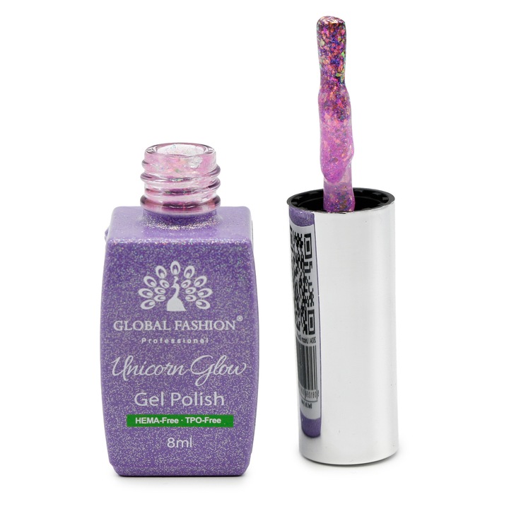 Oja semipermanenta Unicorn Glow 8 ml, 04