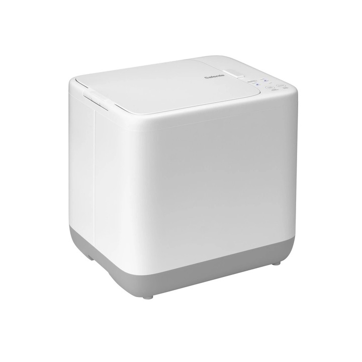 Compostor electric Salente EcoBoost, 3,8 l, alb, funcție de curățare automată, filtru anti-miros