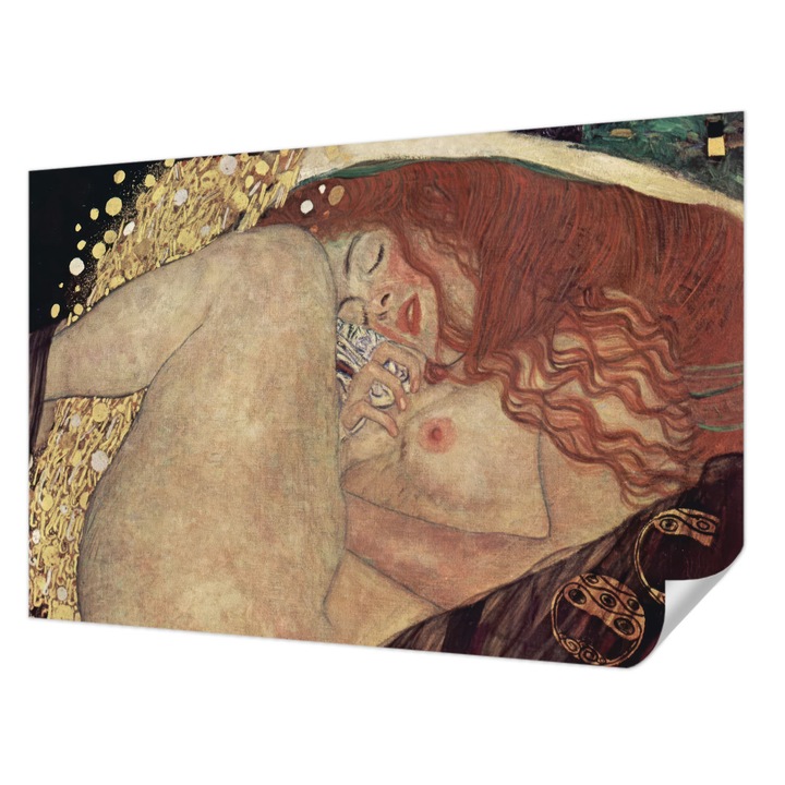 Öntapadós Dekor Tapéta, Wallfluent, Érzéki cselekedet, Barna, 104 x 70 cm, Klasszikus, Könnyen Felszerelhető, 010170060170000285567