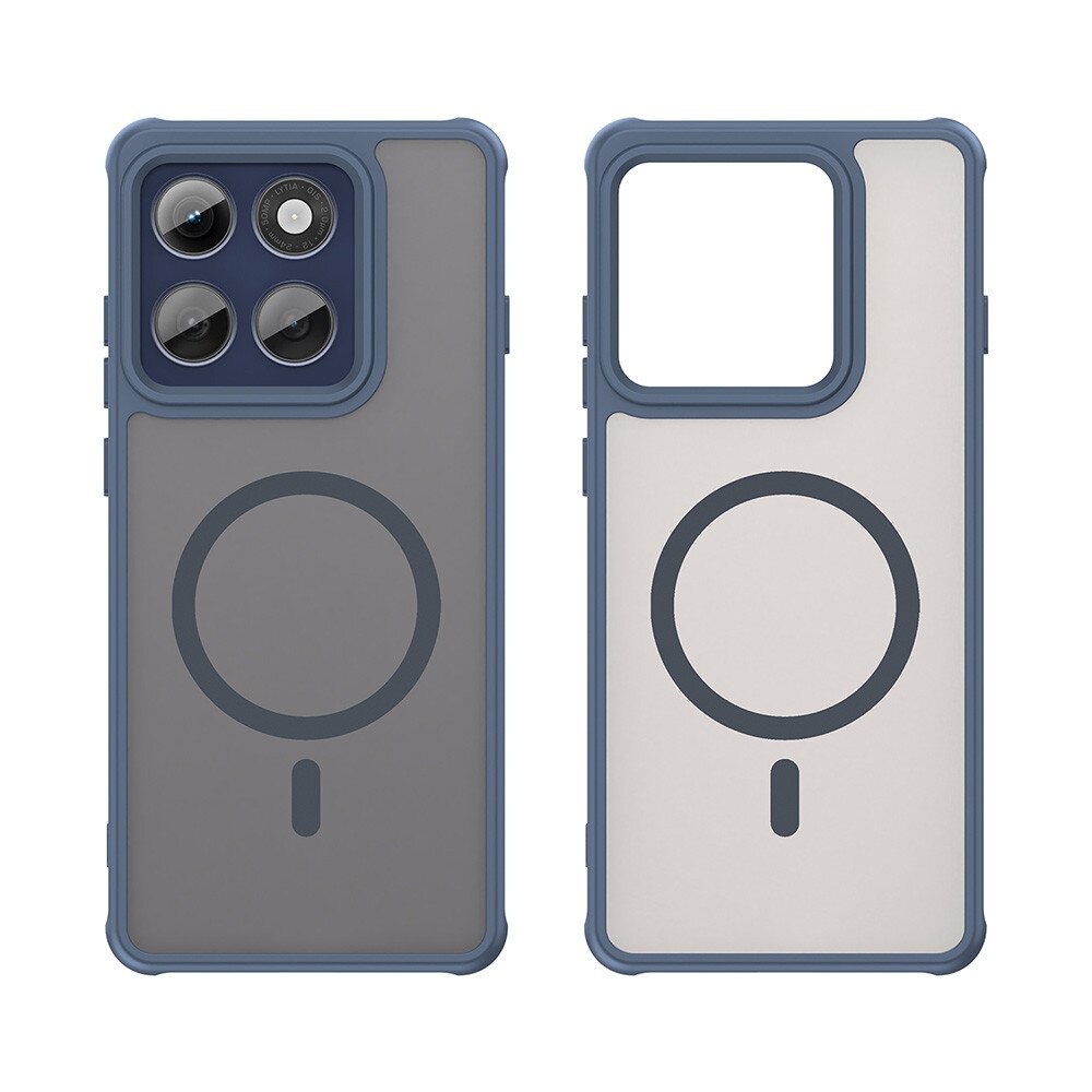 Husă pentru telefon, HaloFrost II, Navy Blue, dimensiuni compatibile Motorola Edge 60 Pro