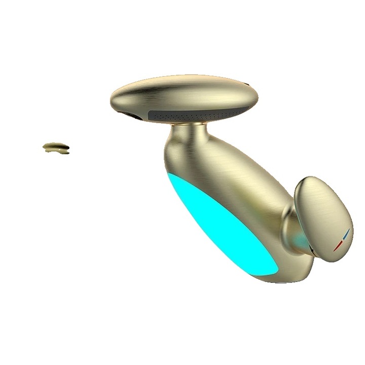 Sanitáris csaptelep LED világítással, kihúzható design, KA-006, kerámia, mosdókagyló pultra szerelhető