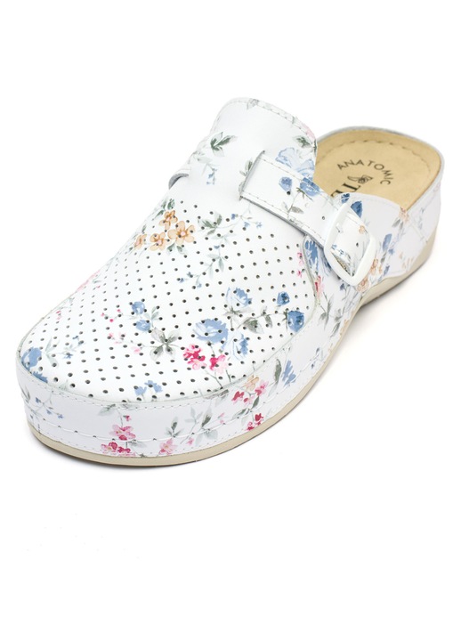 Saboti medicali dama „Tellus” 25-061, Floral, 38