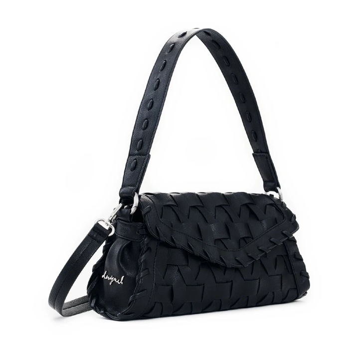 Női kistáska, crossbody, Desigual, Argon Zarauz széria, Fekete