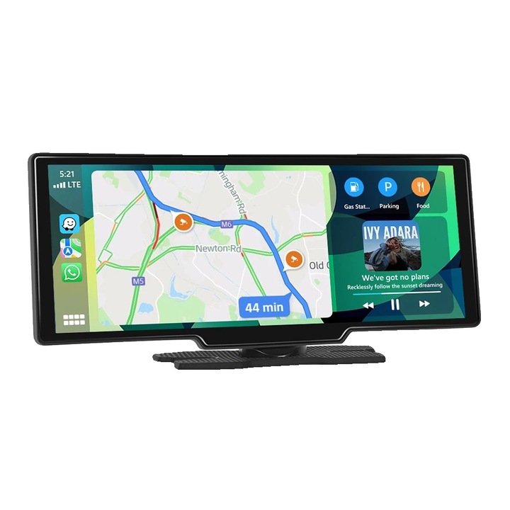 Автомобилен монитор, HD тъчскрийн, Bluetooth свързаност, 10.26 инча