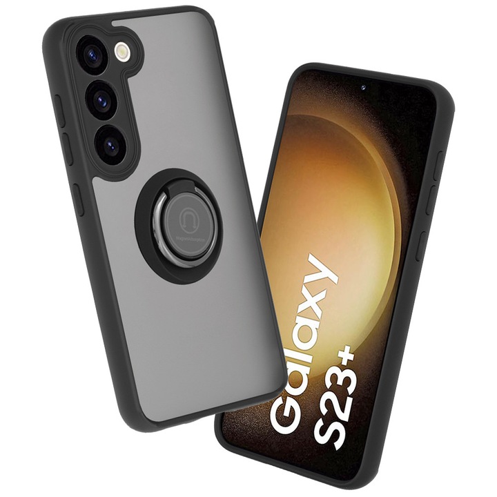 Husa pentru Samsung Galaxy S23 Plus, din Policarbonat, Danex, Culoare Negru